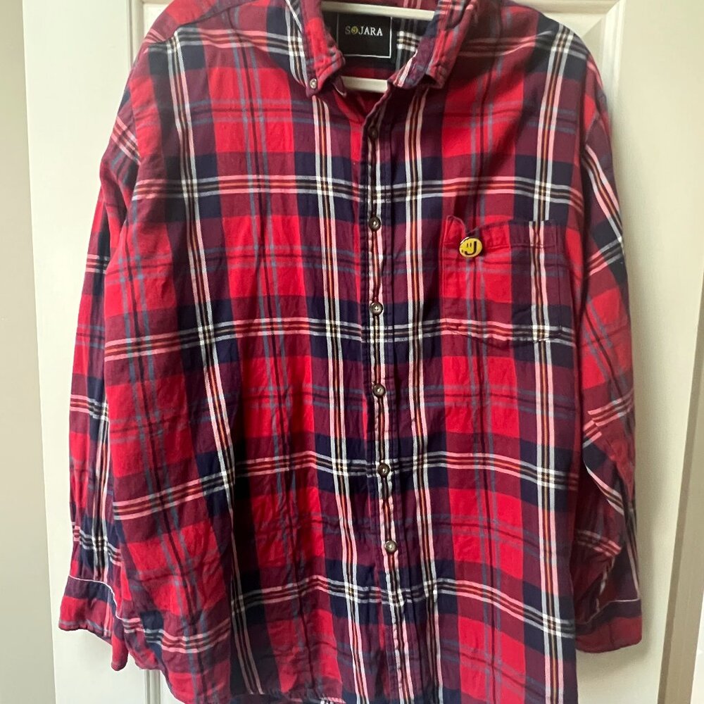 SOJARA Willie Nelson Patch Flannel